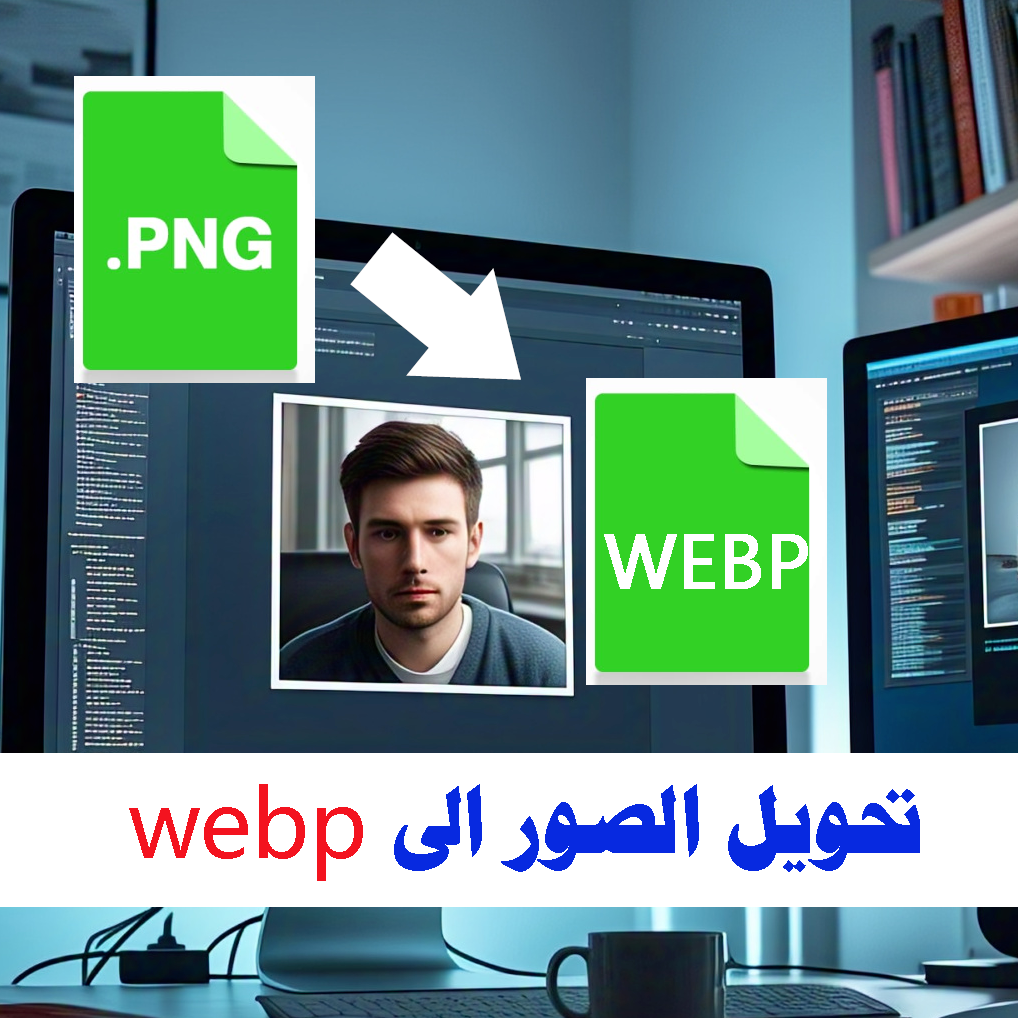 تحويل الصور من PNG إلى WEBP